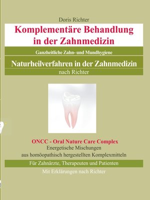 cover image of Komplementäre Behandlung in der Zahnmedizin